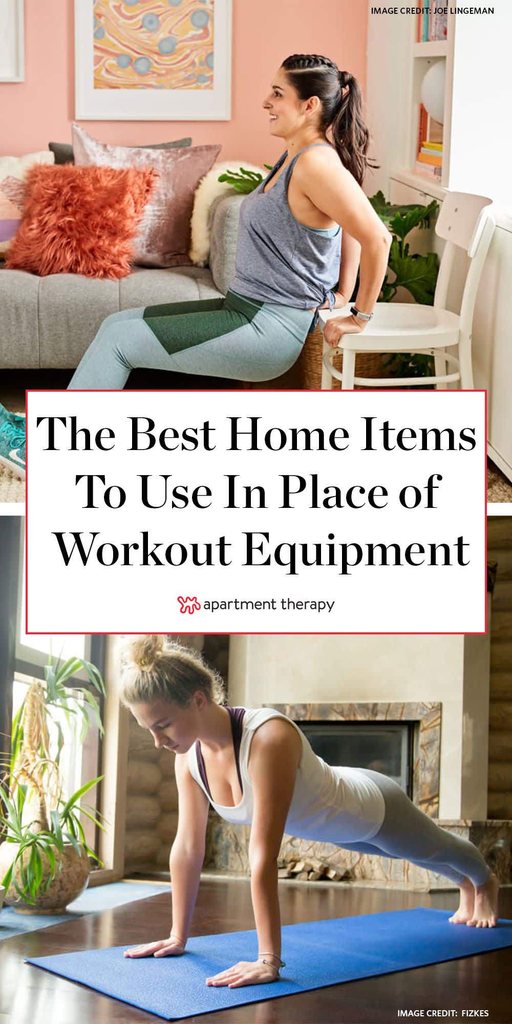 Home items that can be used as workout equipment Apartment Therapy